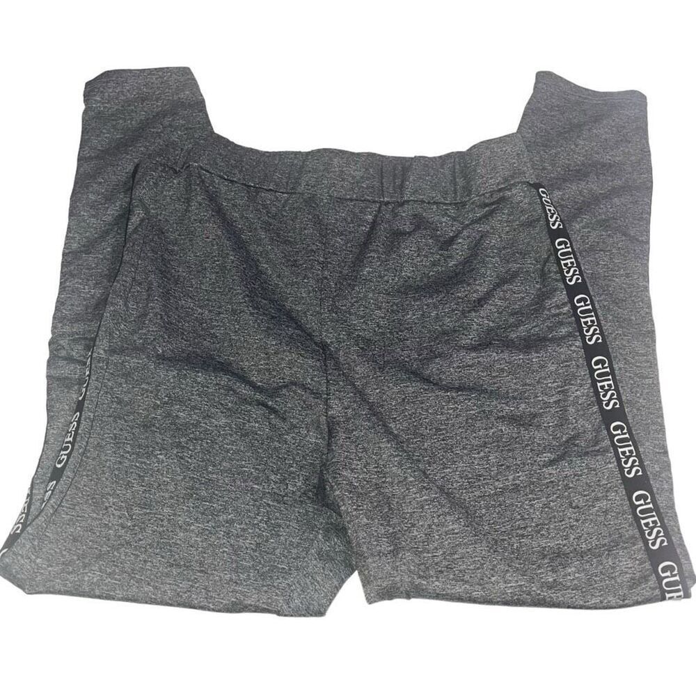 Guess Grey Heathered Joggers - Size XL